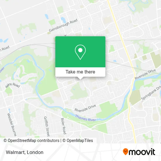 Walmart map