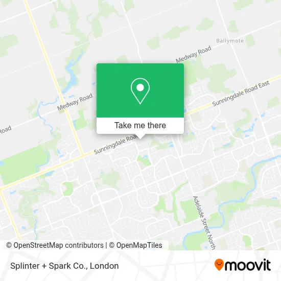 Splinter + Spark Co. map