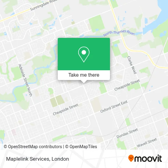 Maplelink Services map