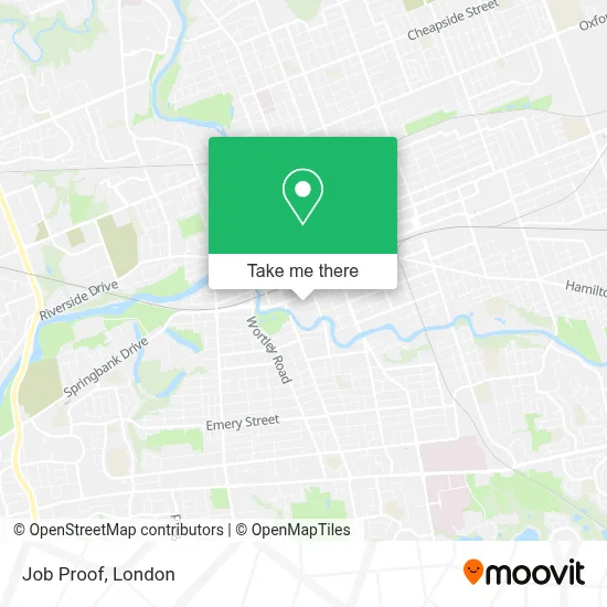 Job Proof map