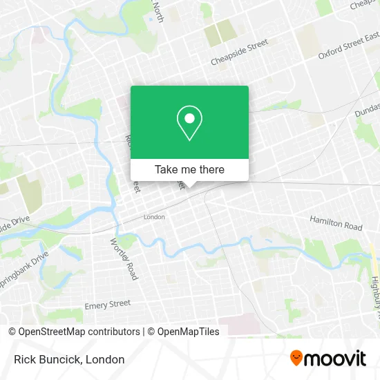 Rick Buncick map