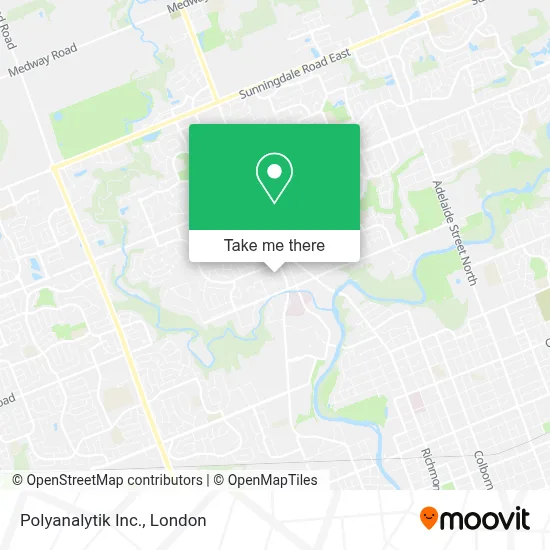 Polyanalytik Inc. map
