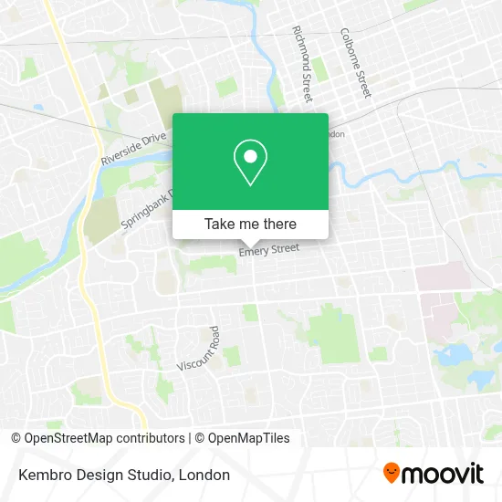Kembro Design Studio map