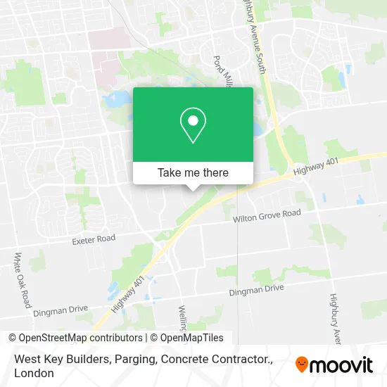 West Key Builders, Parging, Concrete Contractor. map