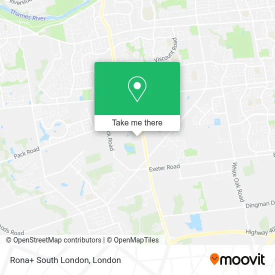Rona+ South London map