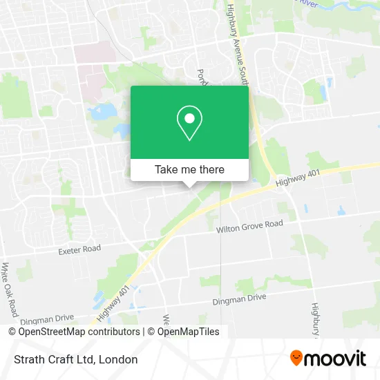 Strath Craft Ltd map
