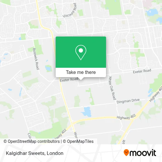 Kalgidhar Sweets map