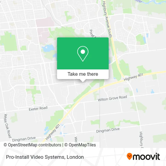 Pro-Install Video Systems map