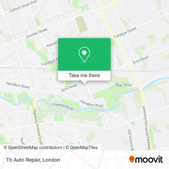 Tb Auto Repair map