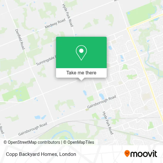 Copp Backyard Homes map