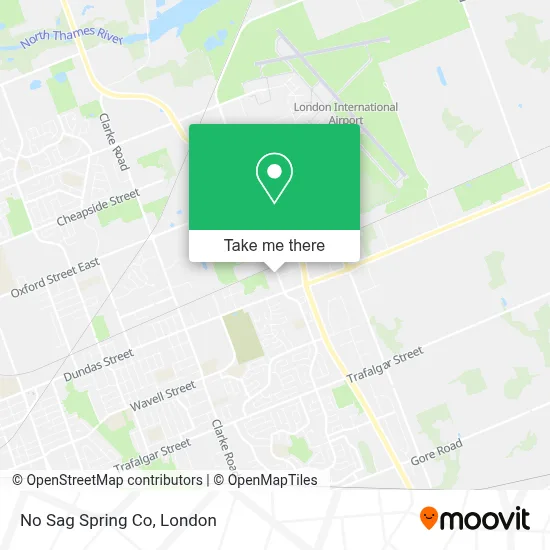 No Sag Spring Co map
