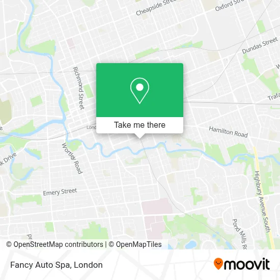 Fancy Auto Spa map