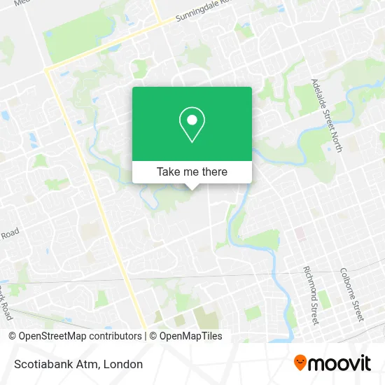 Scotiabank Atm map