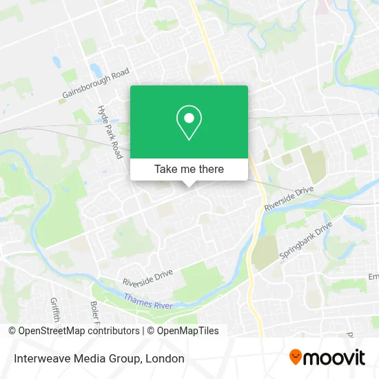 Interweave Media Group map