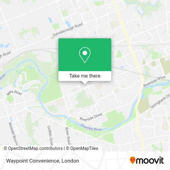 Waypoint Convenience map