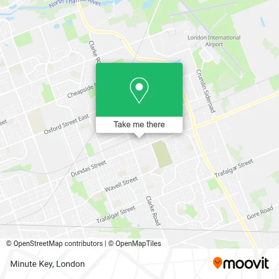 Minute Key map