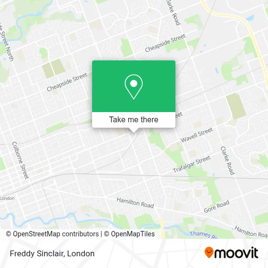 Freddy Sinclair map