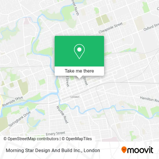 Morning Star Design And Build Inc. map