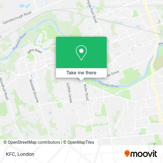 Kfc map