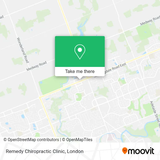 Remedy Chiropractic Clinic map