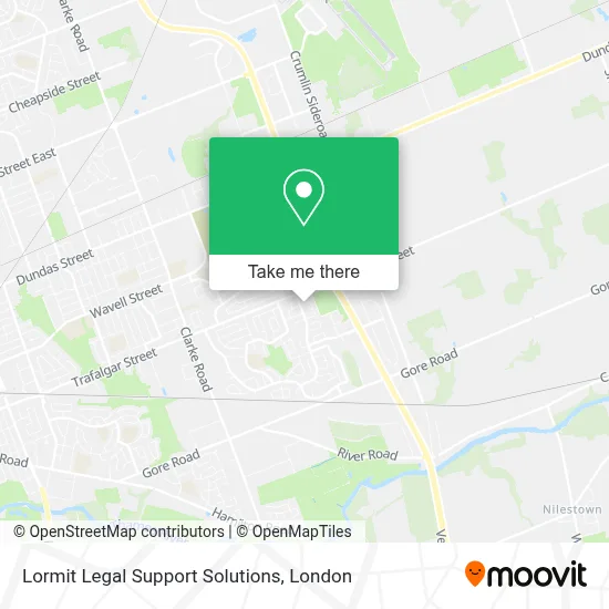 Lormit Legal Support Solutions map