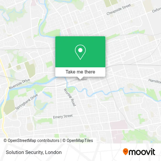 Solution Security map