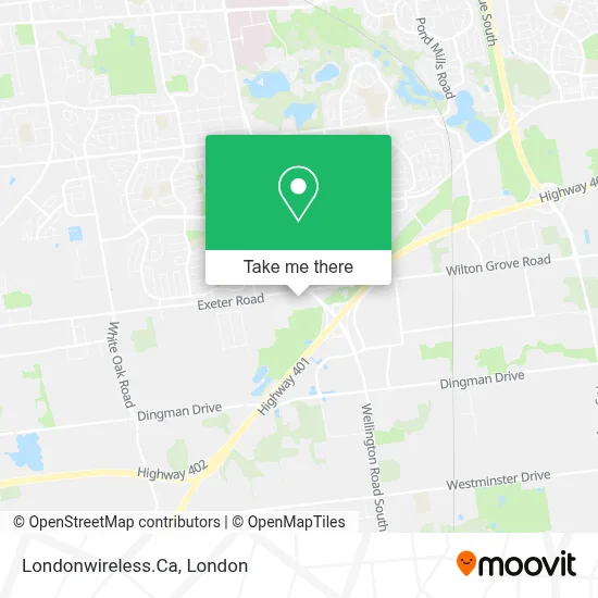 Londonwireless.Ca map