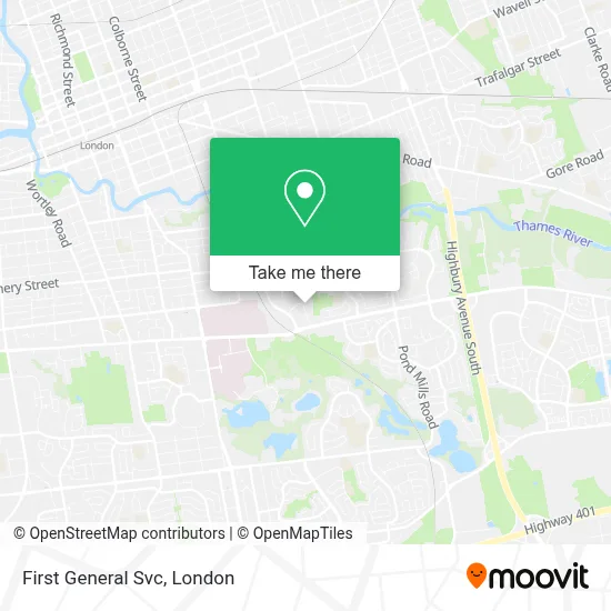 First General Svc map