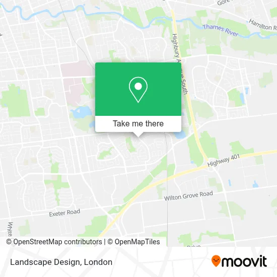 Landscape Design map