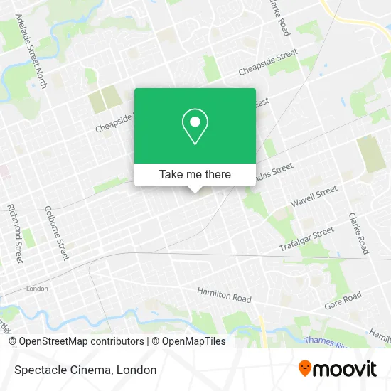 Spectacle Cinema map