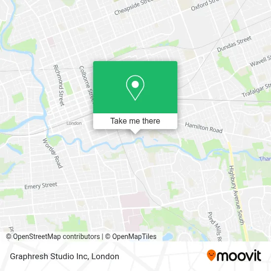 Graphresh Studio Inc map