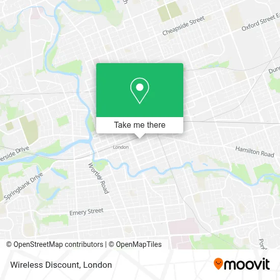 Wireless Discount map