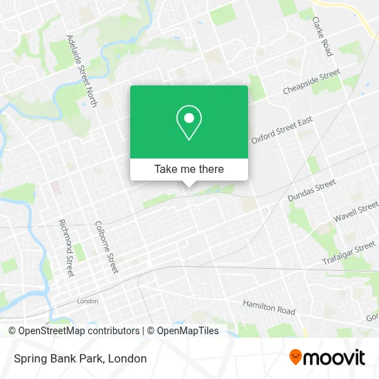 Spring Bank Park map