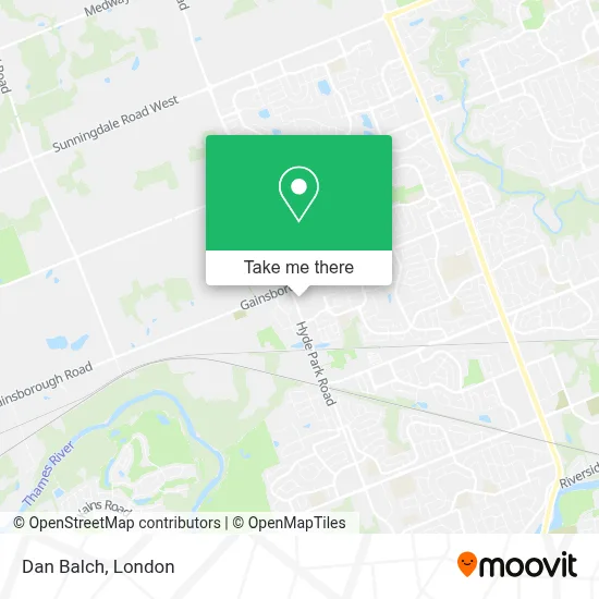 Dan Balch map