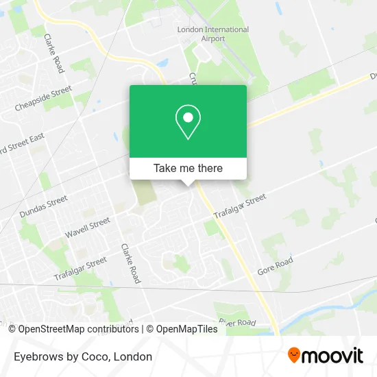 Eyebrows by Coco map
