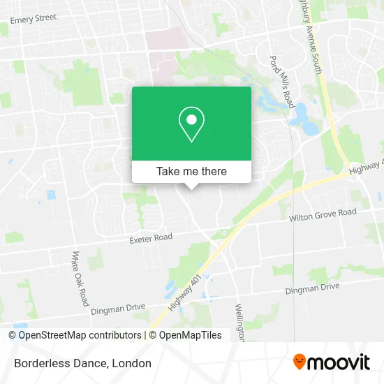 Borderless Dance map