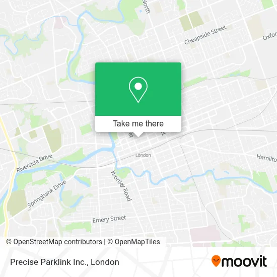 Precise Parklink Inc. map