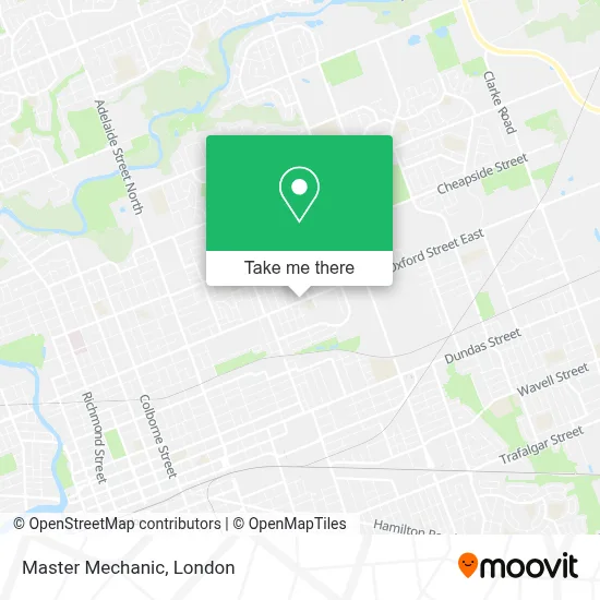 Master Mechanic map