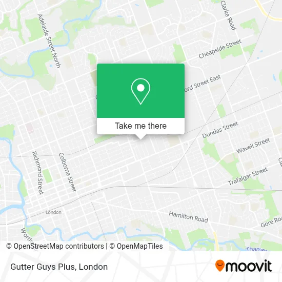 Gutter Guys Plus map