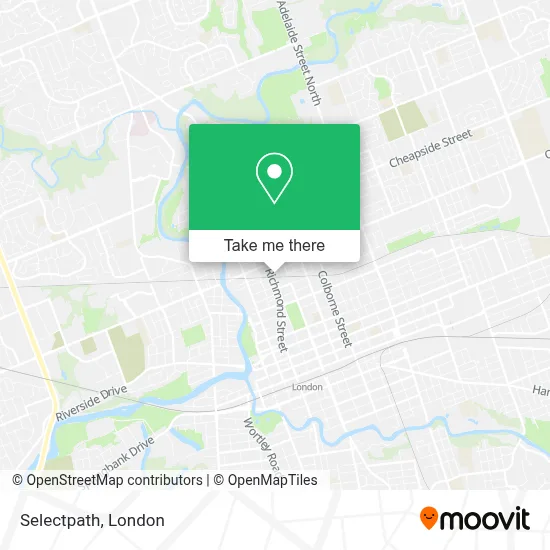 Selectpath map