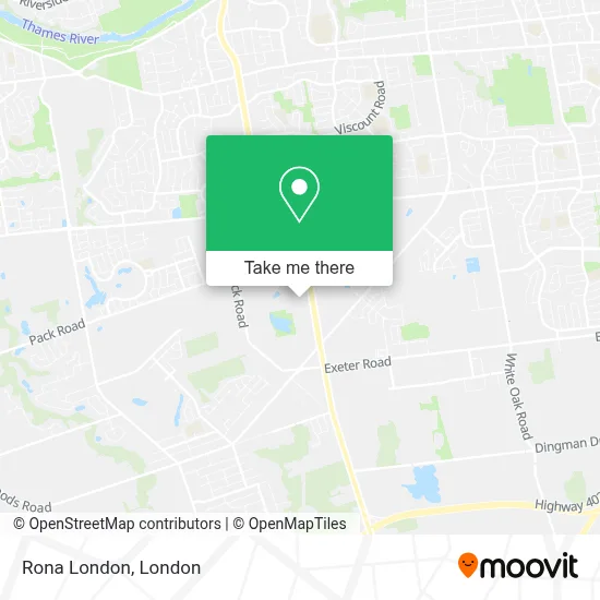 Rona London map