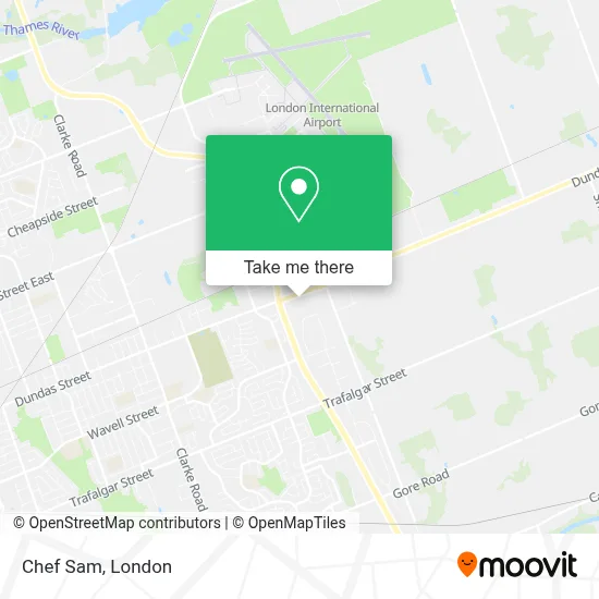 Chef Sam map