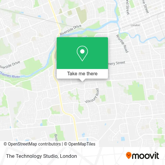The Technology Studio map