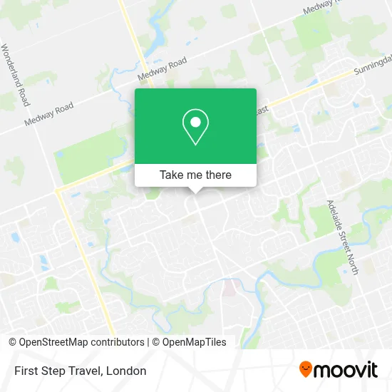 First Step Travel map