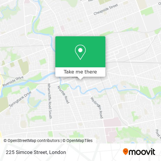 225 Simcoe Street plan