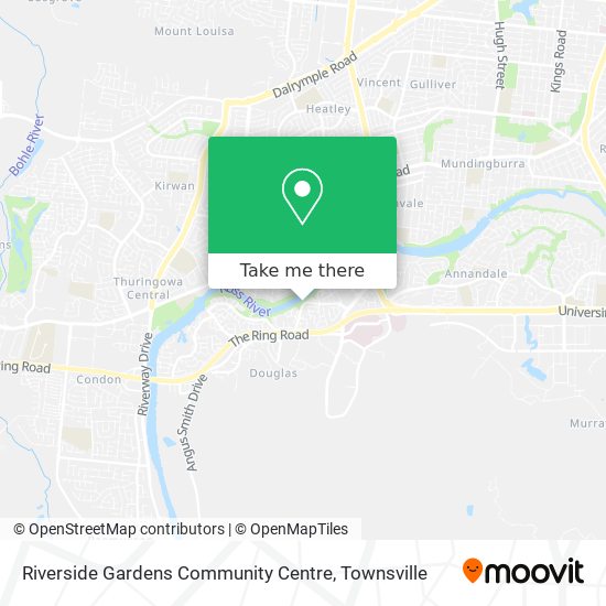 Mapa Riverside Gardens Community Centre