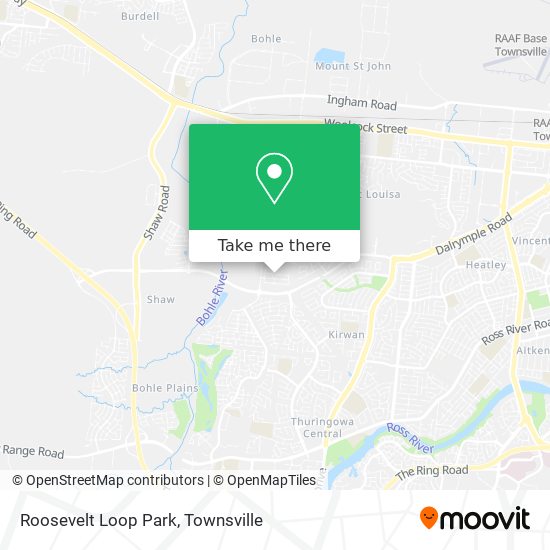 Roosevelt Loop Park map