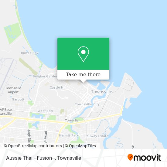 Aussie Thai --Fusion-- map