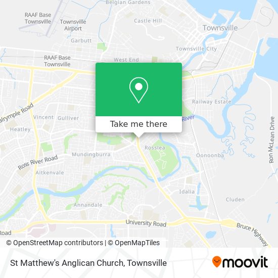 Mapa St Matthew's Anglican Church