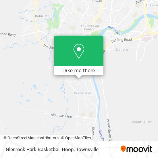 Mapa Glenrock Park Basketball Hoop